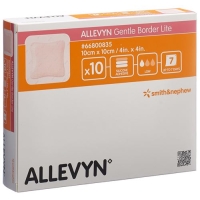 Allevyn Gentle Border Lite повязка для ран 10x10см 10 штук