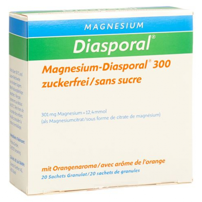 MAGNESIUM DIASP 300MG ZUCKERFR