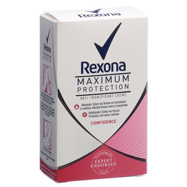 REXONA DEO CREME MAX PROT