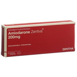 Амиодарон Зентива 200 мг 20 таблеток