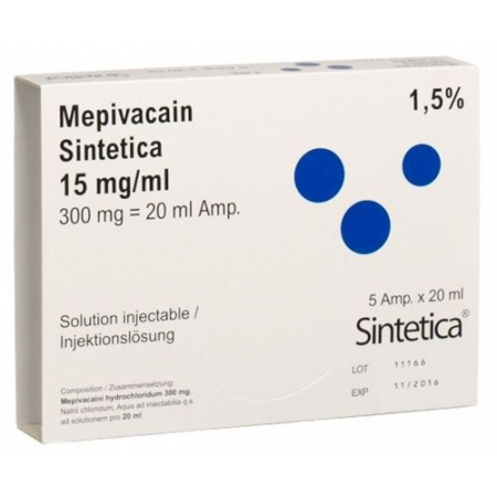 MEPIVACAIN SINT INJ 1.5%