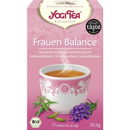 YOGI TEE FRAUEN BALANCE