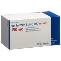Венлафаксин Спириг HC Ретард 150 мг 98 капсул Венлафаксин Спириг HC Ретард 150 мг 98 капсул