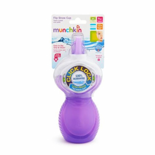 MUNCHKIN TRINKHALM FLASCHE 296