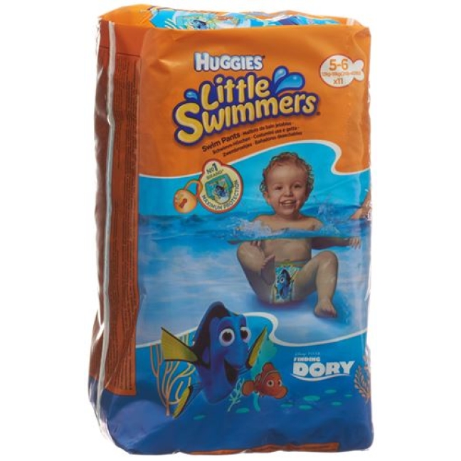 Huggies Little Swimmers Windel Grosse 5-6 11 штука