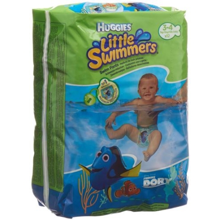 Huggies Little Swimmers Windel Grosse 3-4 12 штук