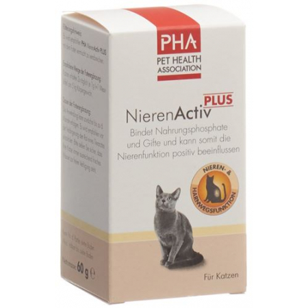 PHA NierenActiv Plus fur Katzen порошок доза 60г