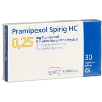 Прамипексол Спириг 0,25 мг 30 таблеток