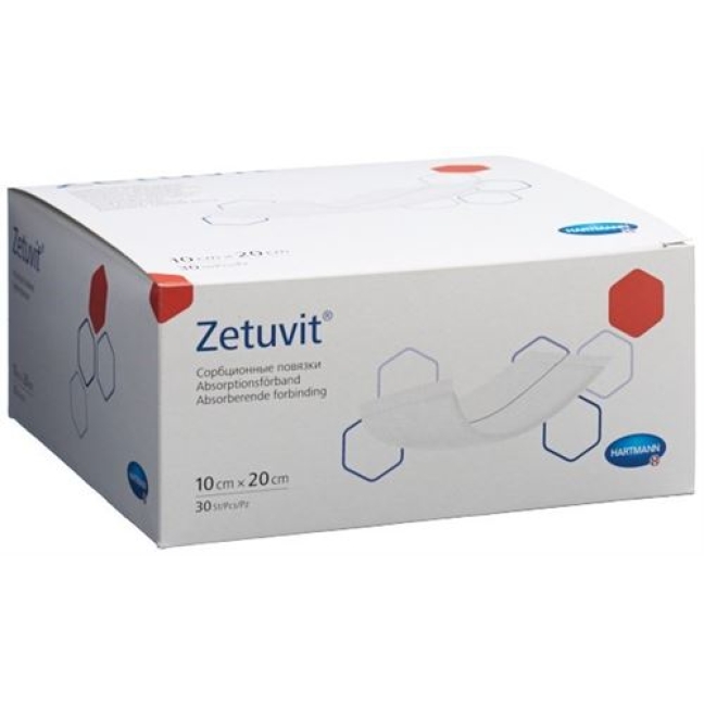 Zetuvit Absorptionsverband 10x20см 30 штук