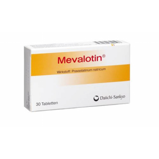 Мевалотин 20 мг 30 таблеток