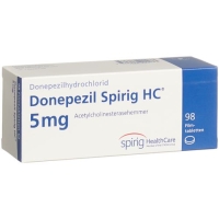 Донепезил Спириг 5 мг 28 таблеток покрытых оболочкой