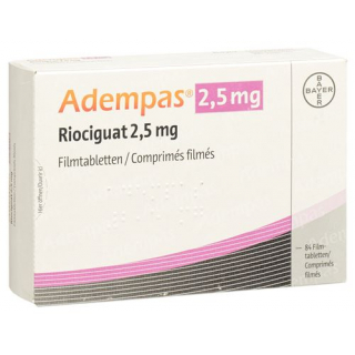 Адемпас 2,5 мг 84 таблетки покрытые оболочкой