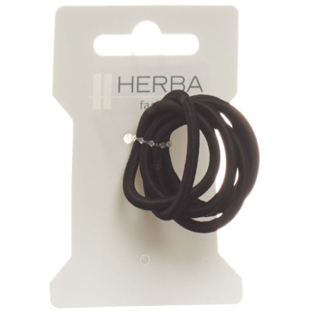 HERBA HAARBINDER 3.8CM SCHWARZ