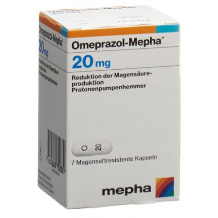 Omeprazol Mepha 20 mg 14 Kaps