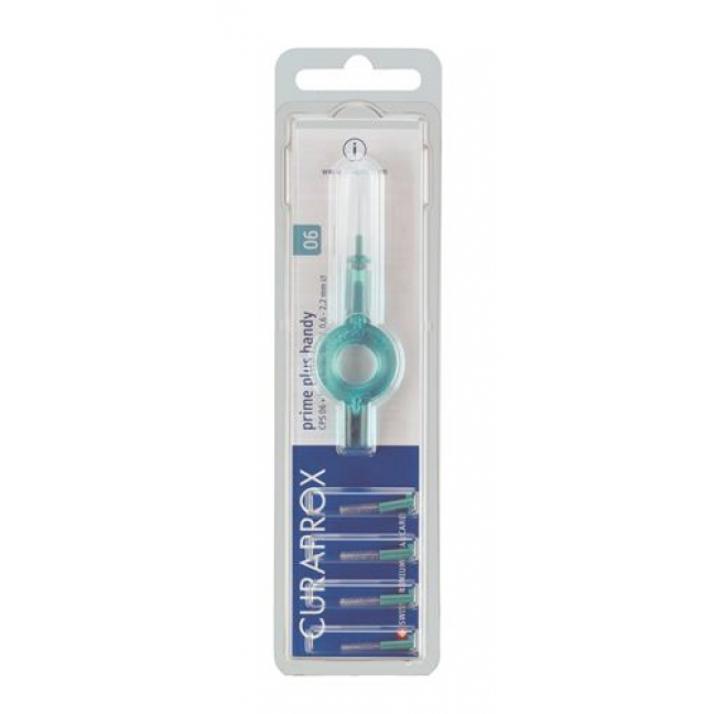 Curaprox CPS 06 Prime Plus Handy 5 штук + 1 Halter