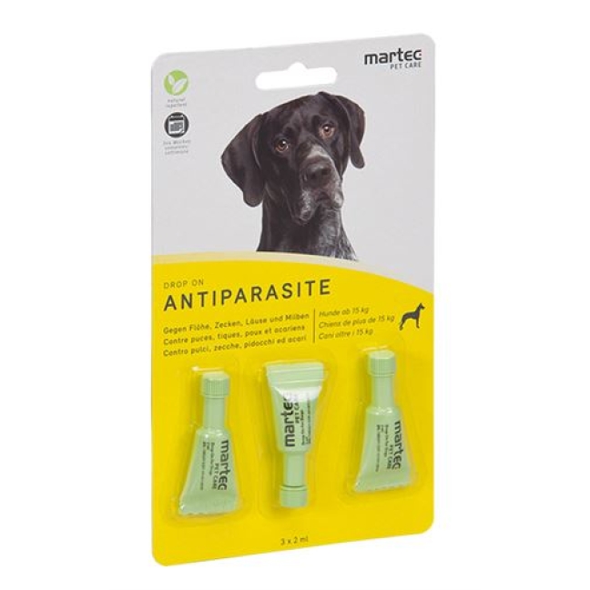 Martec Pet Care Drop On Antiparas Hund +16кг 2мл