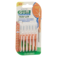 Sunstar GUM Trav-Ler Interdentalbursten 0.9мм 6 штук Sunstar GUM Trav-Ler Interdentalbursten 0.9мм 6 штук