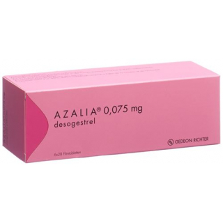 Азалия 0,075 мг 6 x 28 таблеток покрытых оболочкой 