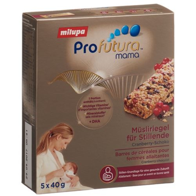 Milupa Profutura Mama Muesliriegel Cran&amp;scho 200г