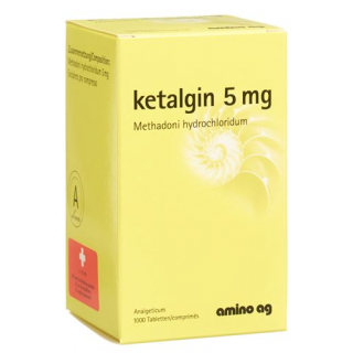 Ketalgin 5 mg 1000 tablets