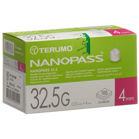 TERUMO PEN NADEL 32.5G 0.22X4