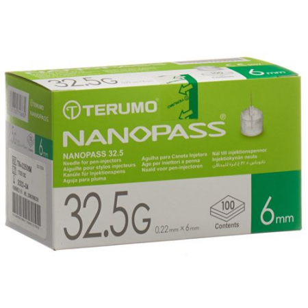 TERUMO PEN NADEL 32.5G 0.22X6