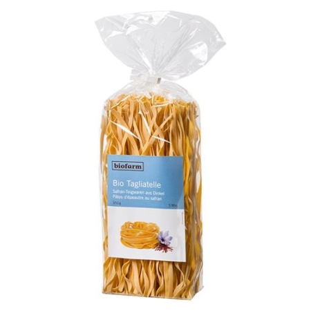 Biofarm Tagliatelle Dinkel-Safran 350г