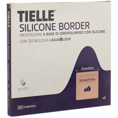 Tielle Silicone Border 21x22cm 5 Stuck