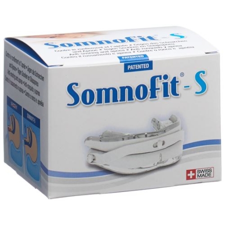 Somnofit-s Kiefer Orthese Apnoe Schnarchen