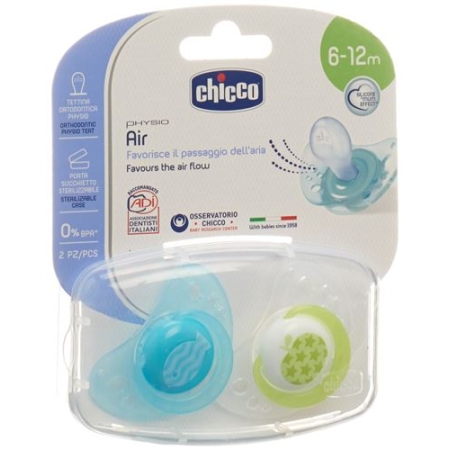 CHICCO PHYS SAUG BLUE 6-12M ID