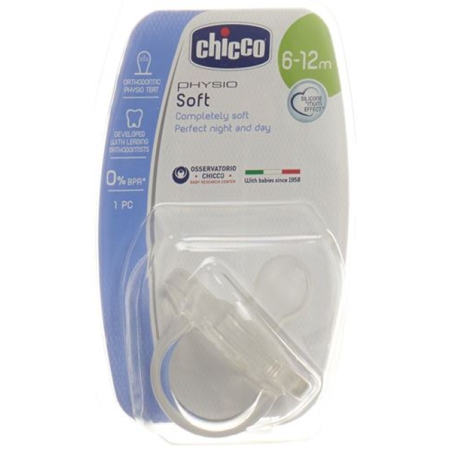 CHICCO SAUG GOMM MEDI 6-12M DF