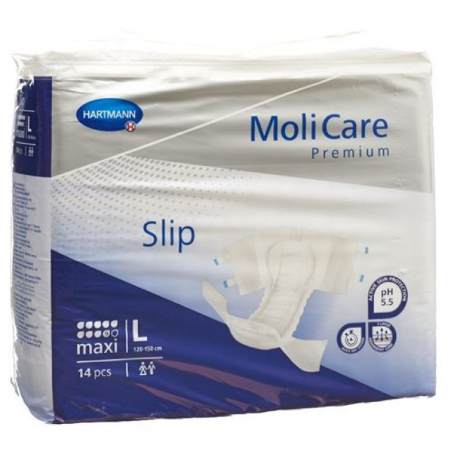 MOLICARE SLIP MAXI 9GR L BLAU