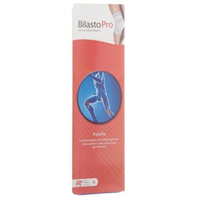 Bilasto Pro Patella Kniebandage L Grau