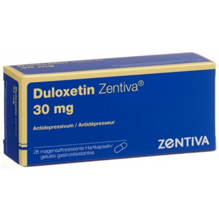 Дулоксетин Зентива 30 мг 28 капсул