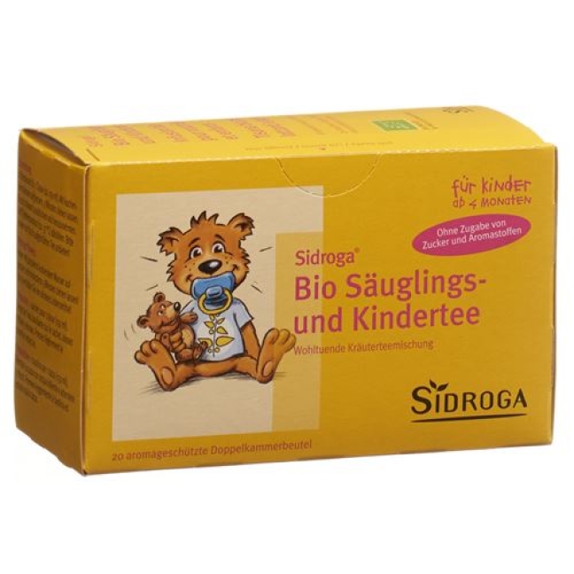 Sidroga Bio Sauglings- und Kindertee в пакетиках 20 штук