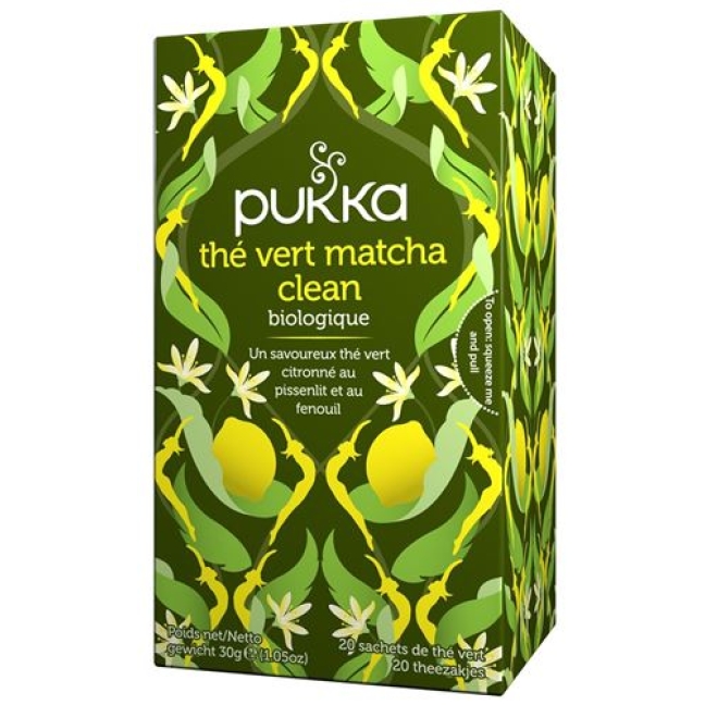 PUKKA THE VERT MATCHA CLEAN