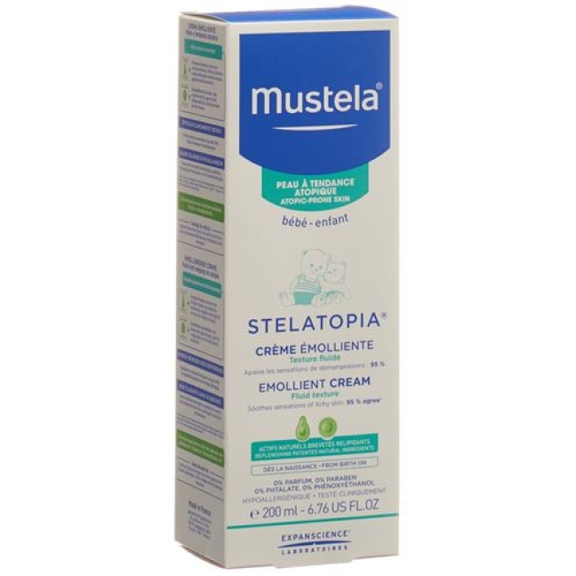 Mustela Stelatopia крем Atopische Haut 200мл