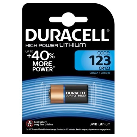 Duracell Batt Foto Ultra 123 3.0v Blister