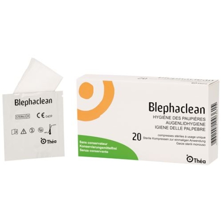 Blephaclean Kompresse Steril 20 штук