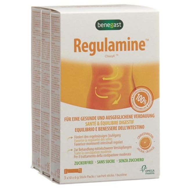 Benegast Regulamine порошок 30 Stick 6г