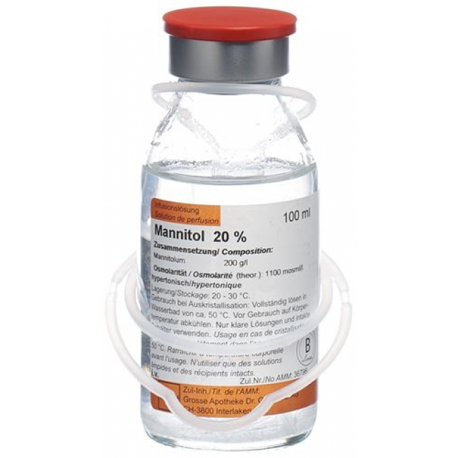 MANNITOL BICHSEL INF 20%