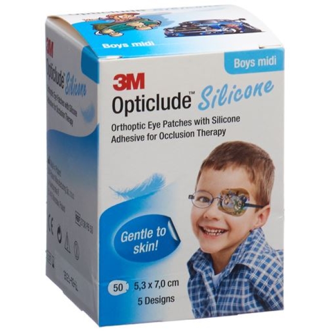 3M OPTIC AUGENV 5.3X7CM MID BO