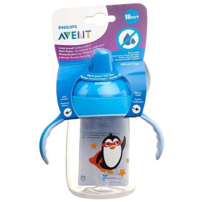 AVENT PHIL BECHER 340ML BLAU