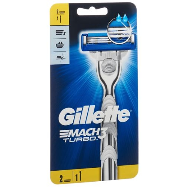 GILLETTE MACH3 TURB RASIERA 2K