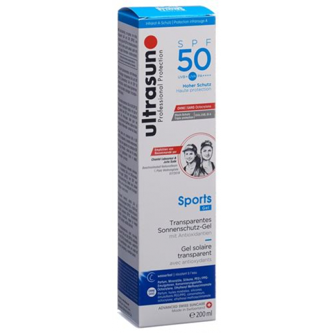 ULTRASUN SPORTS GEL SPF 50 FL