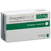 Анагрелид Нордик 0,5 мг 50 таблеток