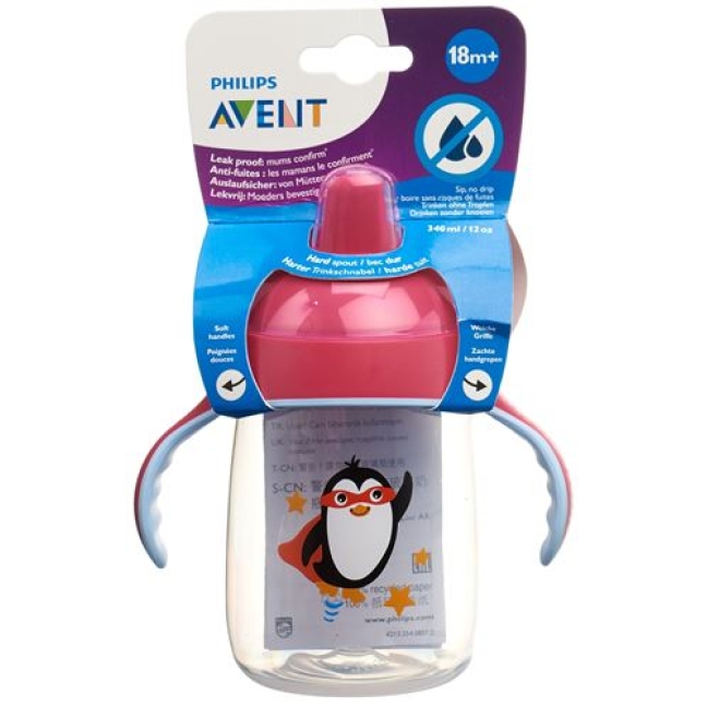 AVENT PHIL SI NO DRI 340ML PIN