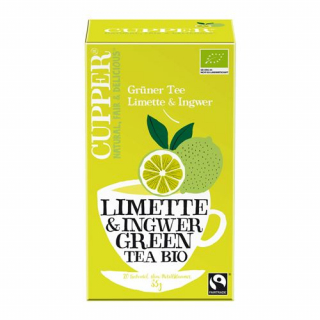 CUPPER GRUEN TEE LIMETT+INGWER