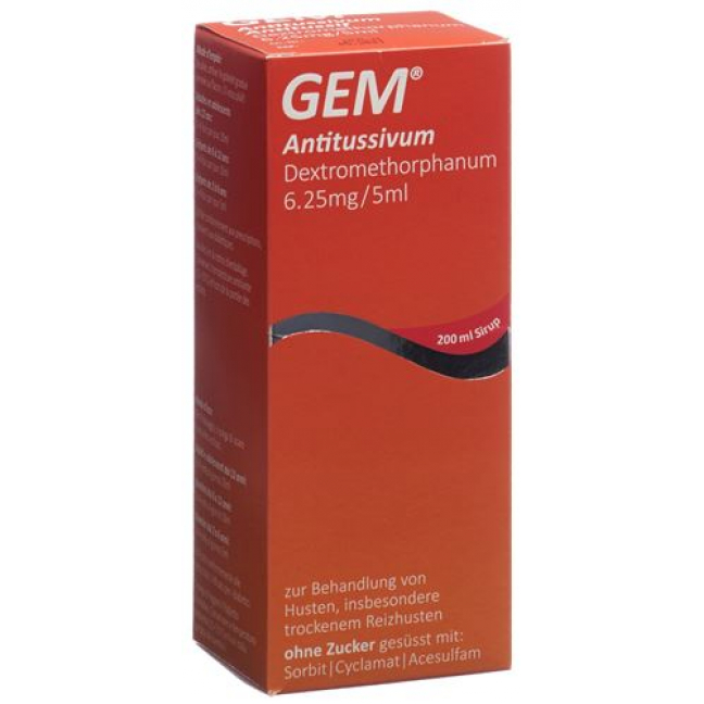 GEM ANTITUSSIVUM SIRUP