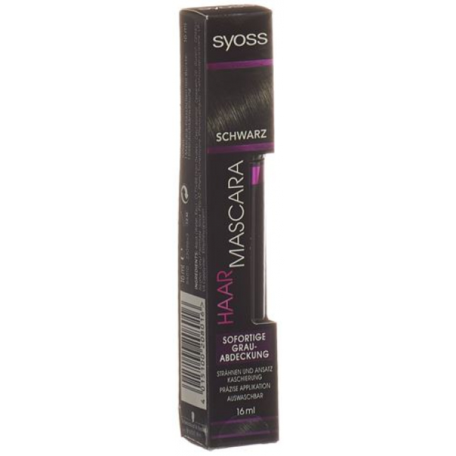 SYOSS HAAR MASCARA SCHWARZ